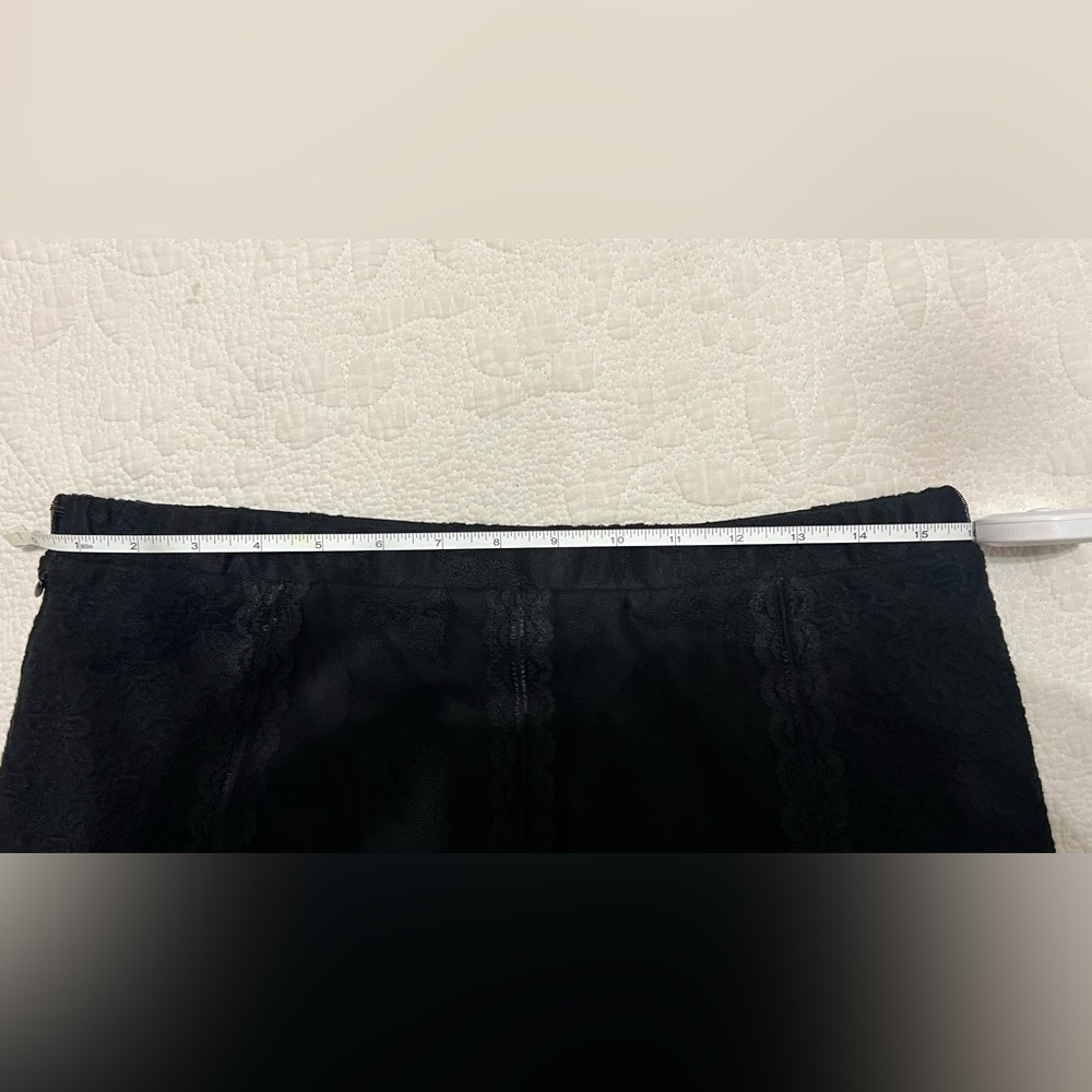 Double D Ranch Long Black Lace Skirt - Picture 7 of 8